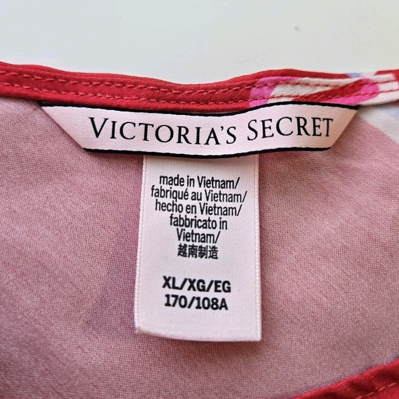 Victoria's Secret Red Satin Love Camisole Top Size XL Valentine's Day Lingerie - Picture 5 of 9